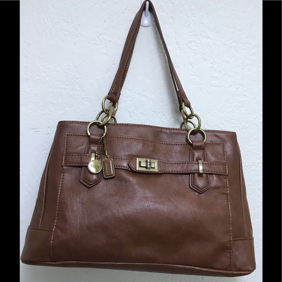 Coach Handbags - Coach Smooth Leather Satchel